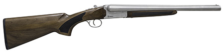 Citadel Coach 12 Gauge Pump-Action Shotgun 18.5-Inch Nickel Barrel Fixed Walnut Stock