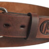 1791 Gun Belt Vintage Leather 44/48 1.50" Wide with Buckle Closure 1 151515