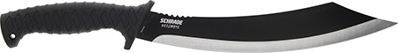 Schrade Decimate Parang Machete 11.75" Fixed Blade 3Cr13 Steel Rubber Overmold Handle Sheath