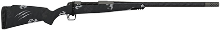 Fierce CT Rogue 7mm Rem Mag 22" Carbon Fiber Barrel Glacier Cerakote Phantom Camo Rifle - 3+1 Capacity