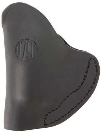 1791 Gunleather RVH IWB Holster, Size 01, Stealth Black Leather, Right Hand