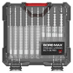 Real Avid AVBMJAGS Bore-Max Jag & Patch Set Multi-Caliber Nickel-Plated, 10 Jags, 500 Patches (3 Different Sizes) 1 152147