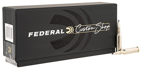 Federal Custom Shop 6.5 Creedmoor 130gr Terminal Ascent Rifle Ammunition – 20 Rounds