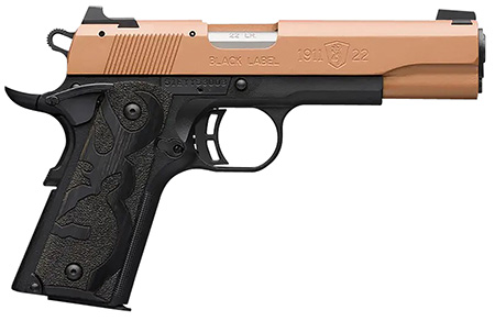 Browning 1911-22 Black Label Full Size .22 LR 4.25" Wood Grip Pistol
