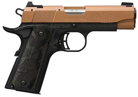 Browning 1911-22 Black Label Compact .22 LR 3.63" Copper Cerakote Pistol