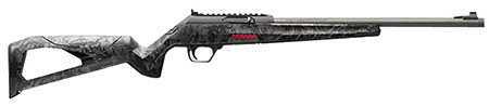 Winchester Repeating Arms Wildcat SR 22 LR 10+1 16.50" Threaded Sporter Barrel Picatinny Rail Matte Black Polymer Receiver Forged Carbon Gray Skeletonized Synthetic Stock