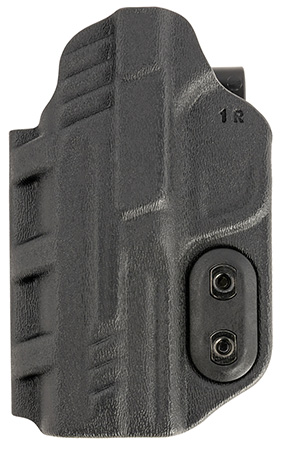 DeSantis Gunhide IWB Kydex Holster for Smith & Wesson M&P 9 Shield EZ - Slim-Tuk Ambidextrous Black Belt Clip 1.75"