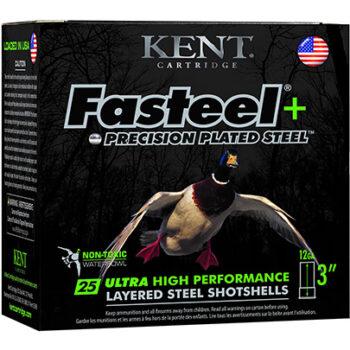 Kent Cartridge Fasteel 12 Gauge 3-Inch Shotshell 1-1/4 Ounce Load 4/6 Shot 25-Round Box 10-Case Bundle