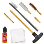 Otis 9mm Pistol Cleaning Kit - FGSRS9MM for 9mm/.375/.38 Firearms Yellow Plastic Case 1 153288