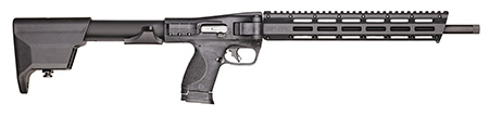 Smith & Wesson M&P FPC 9mm Luger, 16.25" Steel Barrel, 17+1/23+1 (Includes 3 Mags), Black Anodized Receiver, Adjustable Black Stock, M-LOK Slots with Picatinny Rail, Black Polymer Grip