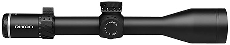 Riton Optics 7 Conquer Black Tactical Rifle Scope 4-32x56mm 34mm Tube Illuminated Reticle