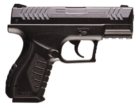 Umarex XBG CO2 BB Air Pistol .177 Cal 19+1 4.25-inch Barrel Black Polymer Grips