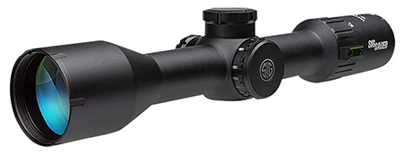 Sig Sauer Electro-Optics Whiskey6 Black 3-18x44mm 30mm Tube MOA Milling Hunter 2.0 Reticle Features Locking Turrets