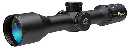 Sig Sauer Whiskey6 3-18x 44mm Rifle Scope Black 30mm Tube Quadplex Reticle Locking Turrets