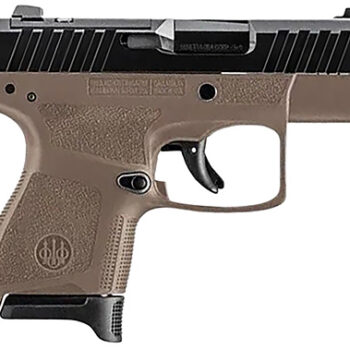 Beretta APX A1 Carry Micro-Compact 9mm Luger, 8+1, 3" Blued Steel Barrel, Black Serrated Steel Slide, Flat Dark Earth Polymer Frame & Grip