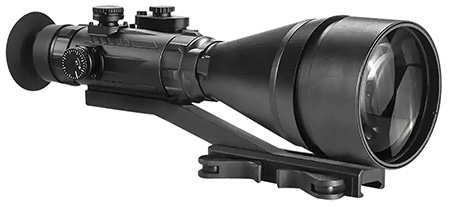 AGM Wolverine Pro-6 Night Vision Riflescope - Gen 3 Auto-Gated 6x100mm White Phosphor Illuminated Red Chevron Reticle