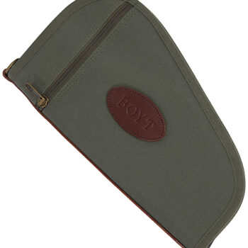 Smith & Wesson M&P Shield 9mm Compact Pistol Case OD Green Canvas Heart-Shaped