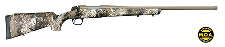 CVA Cascade .300 Win Mag Bolt-Action Rifle Brown Cerakote 24" Threaded Barrel Steel Receiver Realtree Hillside Stock 3+1 Rounds Right-Hand
