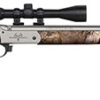 Traditions R5721108432 Buckstalker XT 50 Cal 209 Primer 24", Stainless Cerakote Barrel/Rec, Next Wyld Camo Synthetic Stock, 3-9x40mm Scope 2 154470