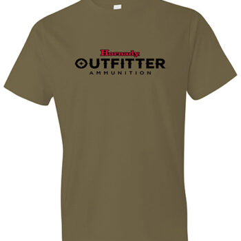 Hornady Big Buck Coyote Brown Cotton Semi-Fitted Short Sleeve T-Shirt Small