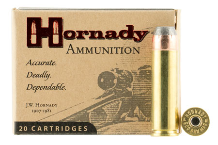 Hornady 500 S&W Mag 500gr XTP Flat Point Handgun Ammunition 20 Rounds