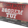 Hornady 260 Remington 123gr Solid Copper Spun Tumble Upon Impact Ammunition 20 Rounds 1 155059