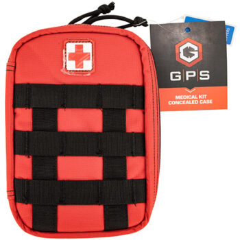 MEDIC Concealed Case Bag GPS Make Red for First Aid Kits