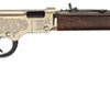 Henry Golden Boy Deluxe 4th Edition 17 HMR 12+1 20" Blued Octagon Barrel Rifle 2 155699