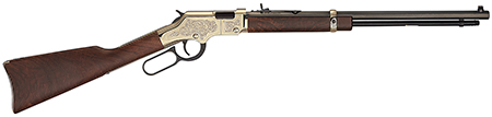 Henry Golden Boy Deluxe 4th Edition 17 HMR 12+1 20" Blued Octagon Barrel Rifle
