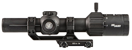 Sig Sauer Tango-MSR LPVO 1-6x24mm Illuminated BDC6 Reticle Rifle Scope