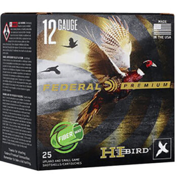 Federal Hi-Bird 12 Gauge 2.75" 1-1/4 oz #5 Lead Shot 25 Pack Shotgun Shells