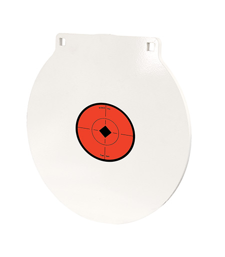 Birchwood Casey RND12 Round Steel Target Plate 12" Centerfire Rifle/Handgun Target Black/Red/White NM500 Steel Hanging 3 Birchwood Casey RND12 Round Steel Target Plate 12" Centerfire Rifle/Handgun Target Black/Red/White NM500 Steel Hanging