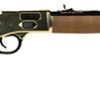 Henry H006GMLL Side Gate Lever Action Rifle .357 Mag .38 Special 20" Octagon Barrel Walnut Stock Brass Receiver Adjustable Sights 1 155937