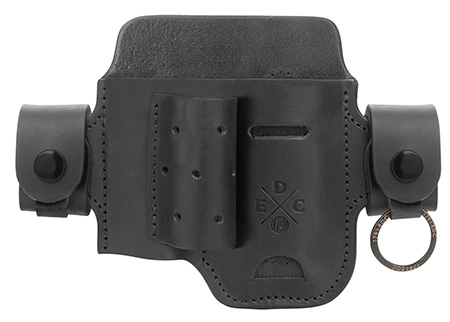 1791 Gunleather EDC Heavy Duty Action Snap OWB Holster Black Leather Belt Loop Ambidextrous