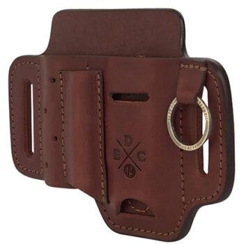 1791 EDC Standard Easy Slide OWB Chestnut Leather Belt Slide Ambidextrous