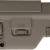 B5 Systems CPS1305 Precision FDE Synthetic Adjustable with Cheek Riser Fits AR-Platform 1 156437
