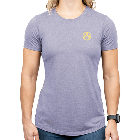 Magpul Prickly Pear Women's Orchid Heather Cotton/Polyester Short Sleeve 3XL MAG1341-530-3X