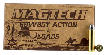 Magtech 357 Mag Cowboy Action 158gr Lead Flat Nose Revolver Ammunition 50 Rounds