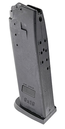 HK 50248611 USP  Black Detachable 10rd 9mm Luger (Full Size)