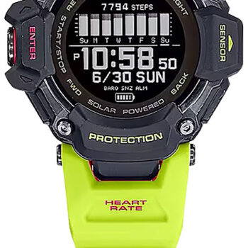 G-shock/vlc Distribution GBDH20001A9 G-Shock Tactical Black/Yellow Biomass Plastic 145-215mm