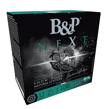 B&P 12B1NX8 Next  12Gauge 1oz 8Shot 25 Per Box/10 Case