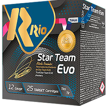 Rio Ammunition ST2875 Star Team EVO  12Gauge 2.75" 1oz 7.5Shot 25 Per Box/10 Case