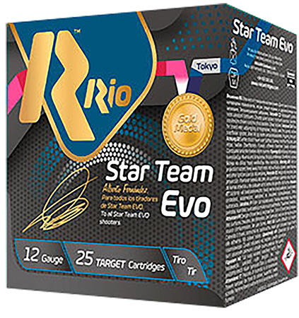 Rio Ammunition ST2875 Star Team EVO 12Gauge 2.75" 1oz 7.5Shot 25 Per Box/10 Case 3 Rio Ammunition ST2875 Star Team EVO 12Gauge 2.75" 1oz 7.5Shot 25 Per Box/10 Case