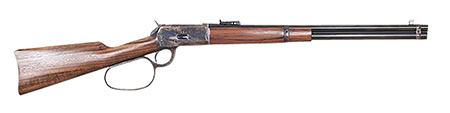 Cimarron 1892 Cogburn Carbine .45 Colt 10+1 20" Blued Barrel Case Hardened Receiver Walnut Stock Large Loop Lever