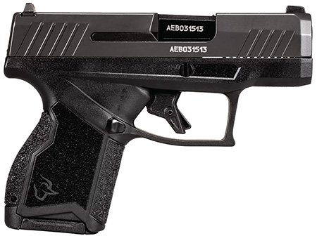 Taurus GX4 Micro-Compact 9mm Pistol 10+1 Rounds 3.06" Barrel Gray Serrated Slide Stainless Steel Frame Interchangeable Backstrap Grips