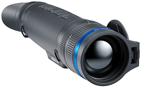 Pulsar Telos XP50 Thermal Monocular 2.5-10x Zoom 640x480 50Hz with Laser Rangefinder Rubber Armor
