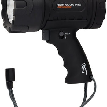 Browning 3717775 High Noon Pro USB Black 110-1400 Lumens White LED Polymer