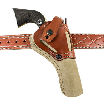 DeSantis Gunhide 189NJ3UZ0 Wild Hog  OWB Natural Leather Belt Fits Heritage Rough Rider 6.50 Ambidextrous