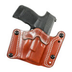 DeSantis Gunhide 194TJ8HZ0 Variable 194 OWB Tan Leather Fits Sig P320C/P250C Belt Clip Mount Ambidextrous 1 159247