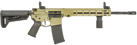 Maxim Defense MD15 L 5.56x45mm NATO with 16" Fluted Barrel, Bazooka Green Receiver, and SL-K Stock